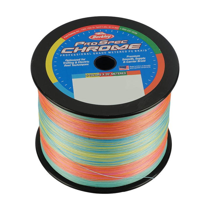 Berkley Prospec Chrome 5 x 20' Metered Braid - 50lb - 3500yd [1621891] - Houseboatparts.com