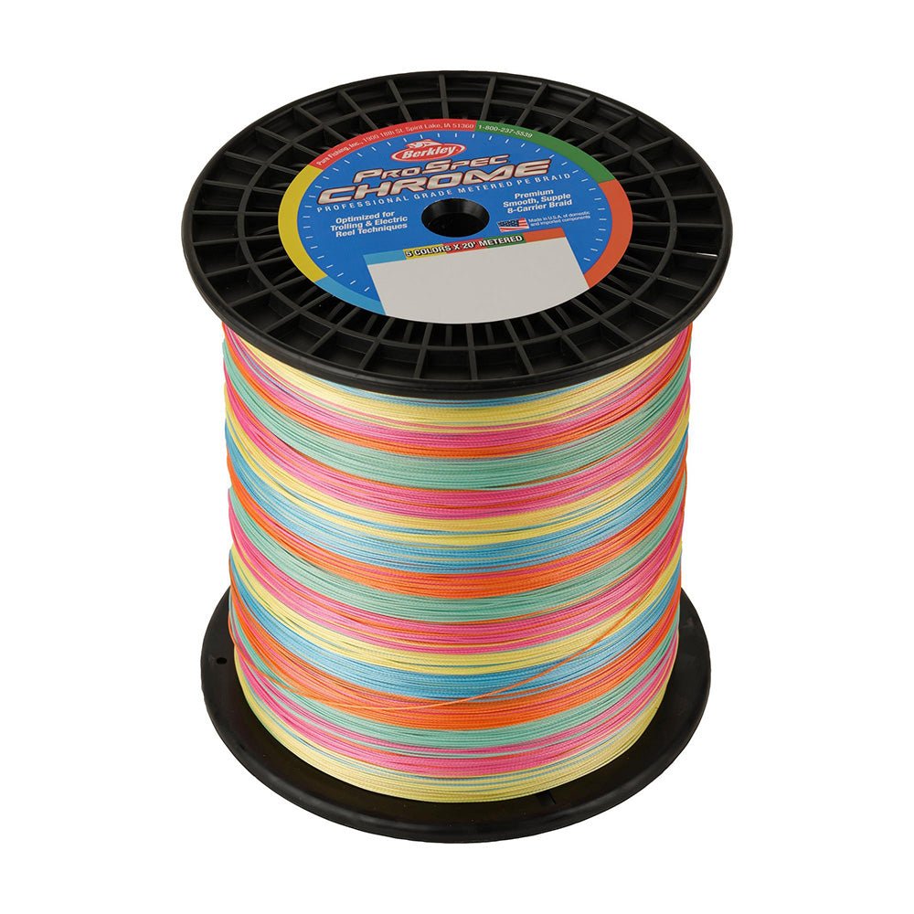 Berkley Prospec Chrome 5 x 20' Metered Braid - 65lb - 3500yd [1621892] - Houseboatparts.com