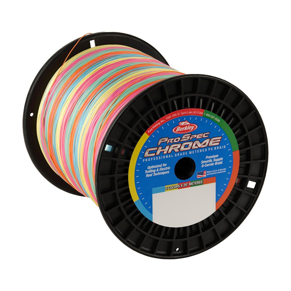 Berkley Prospec Chrome 5 x 20' Metered Braid - 130lb - 3000yd [1621895] - Houseboatparts.com