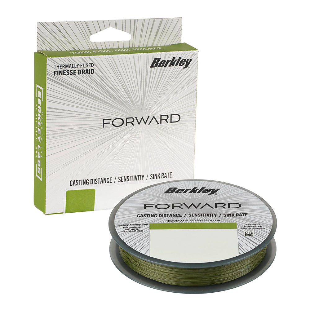 Berkley FORWARD Braid 10lb Low - Vis Green 150yd BFBFS10 - 22 [1621815] - Houseboatparts.com