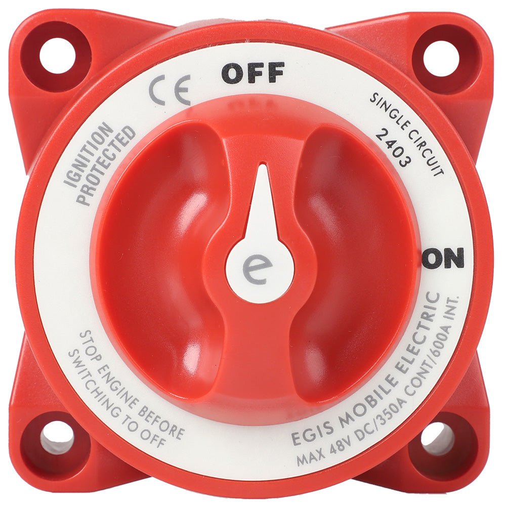 Egis E - Series 350A Battery Switch Off/On [2403] - Houseboatparts.com