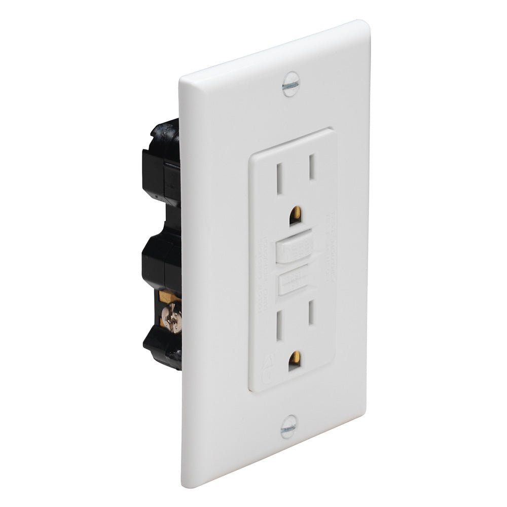 Marinco Ground Fault Circuit Interrupter (GFCI) - White [1591 - FI.WHITE] - Houseboatparts.com