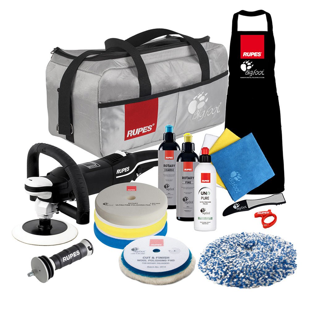 RUPES Rotary Polisher Bigfoot LH19E Complete Kit [LH19E/US/CMP] - Houseboatparts.com