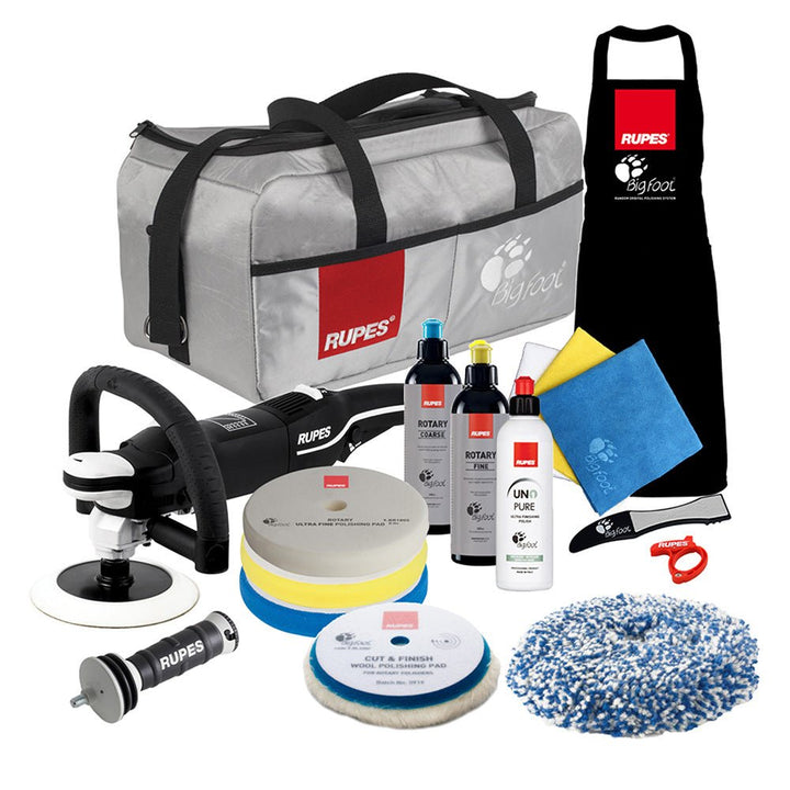 RUPES Rotary Polisher Bigfoot LH19E Complete Kit [LH19E/US/CMP] - Houseboatparts.com