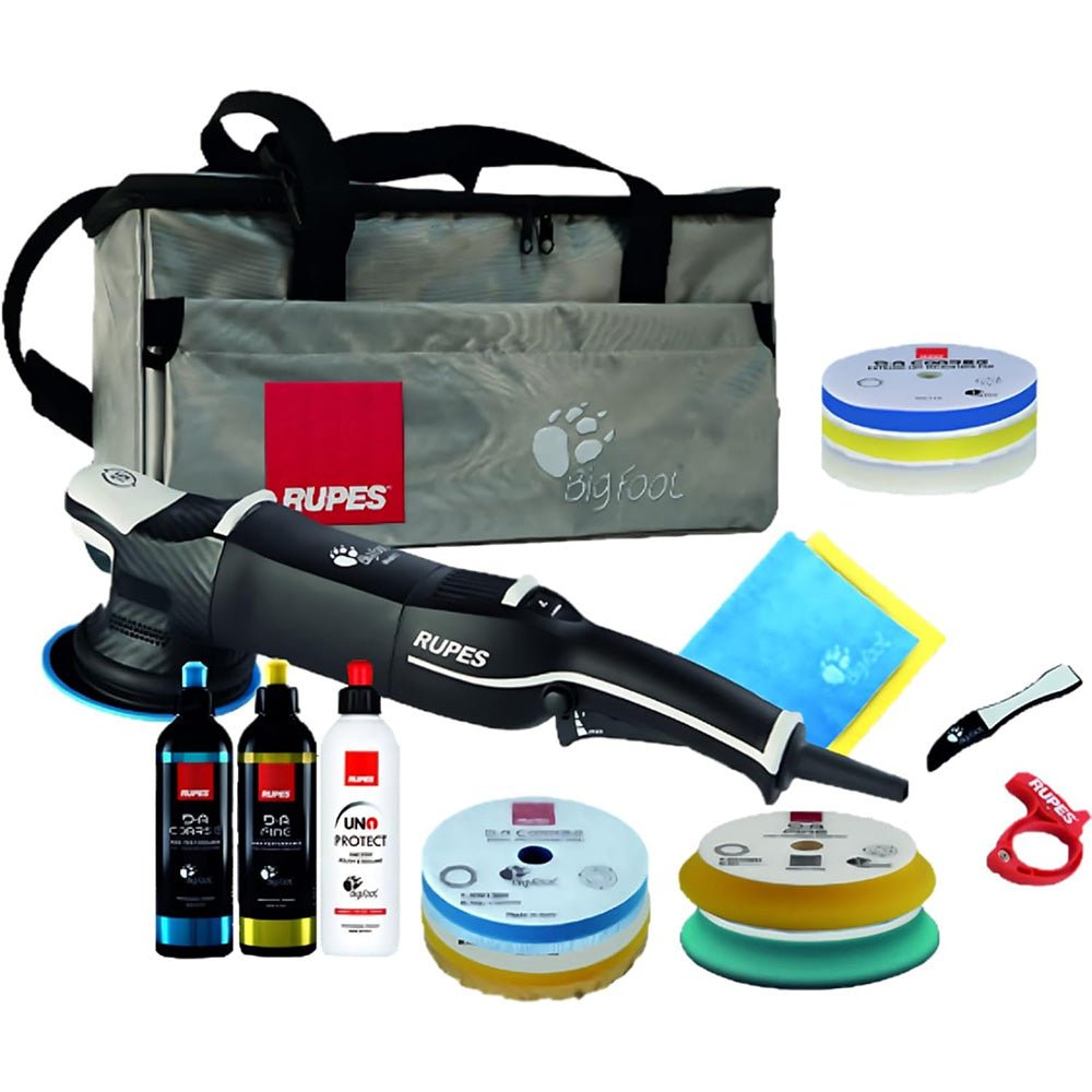 RUPES Random Orbital Polisher Bigfoot LHR15 Mark V Complete Kit [LHR15V/US/CMP] - Houseboatparts.com