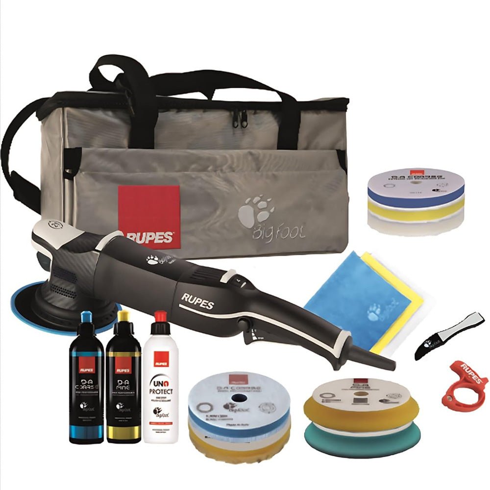 RUPES Random Orbital Polisher Bigfoot LHR21 Mark V Complete Kit [LHR21V/US/CMP] - Houseboatparts.com