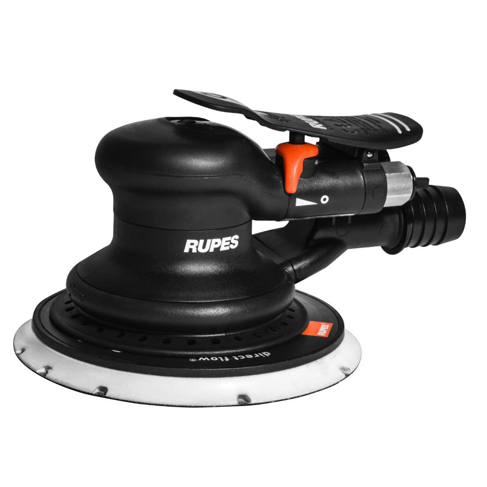 RUPES Random Orbital Palm Pneumatic Sander w/150mm Pad 3mm Orbit - Skorpio III (Central Vac) [RH353A] - Houseboatparts.com