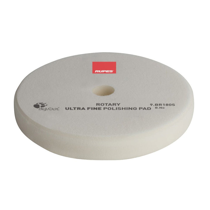 RUPES Rotary Ultra - Fine Polishing Foam Pad 155/160mm - White [9.BR180S] - Houseboatparts.com