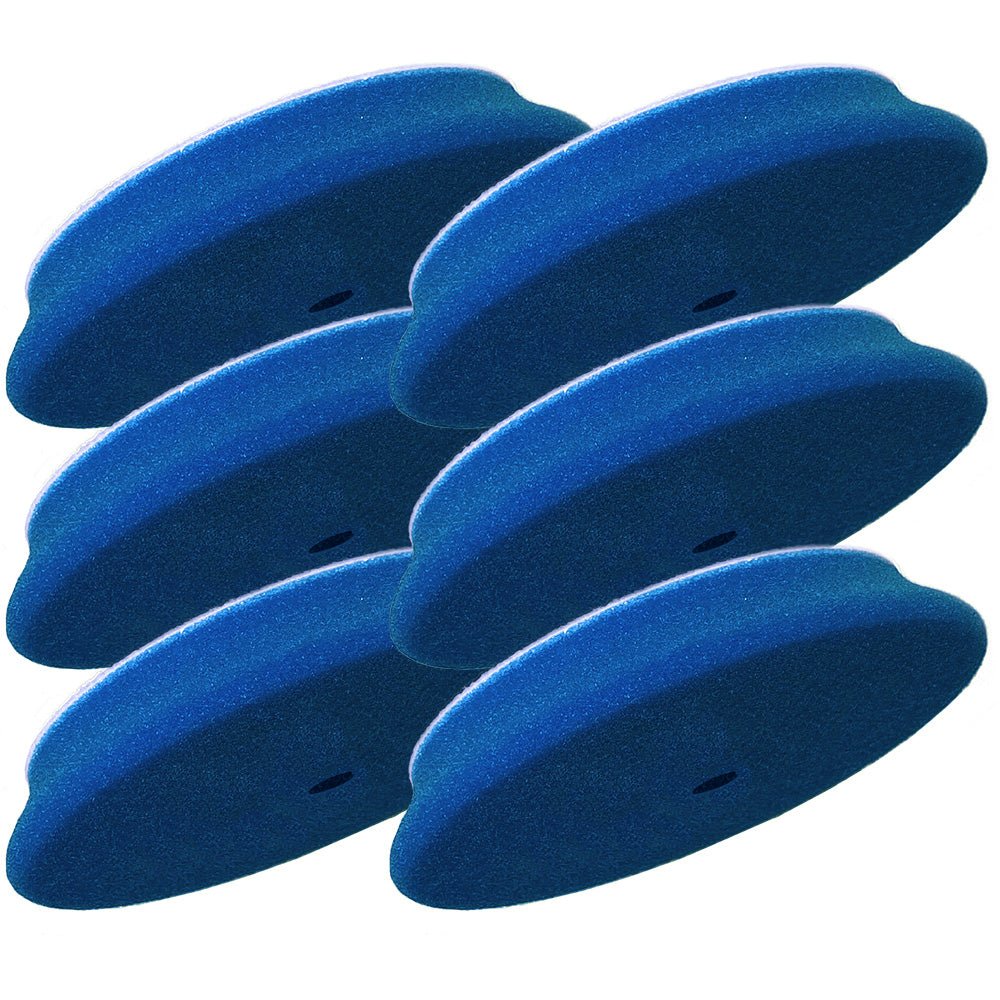 RUPES D - A Coarse Foam Pad 40mm - Blue *6 - Pack [9.DA40H/6] - Houseboatparts.com