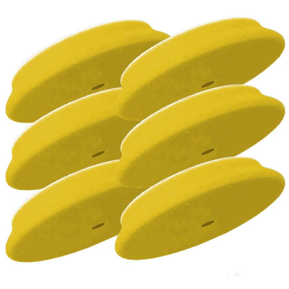 RUPES D - A Fine Finishing Foam Pad 40mm - Yellow *6 - Pack [9.DA40M/6] - Houseboatparts.com