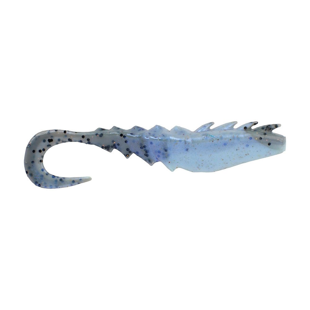 Berkley Gulp! Saltwater Nemesis Prawn Curl Tail - 4" - Molting Shrimp GSNPCT4 - MLTS [1551577] - Houseboatparts.com