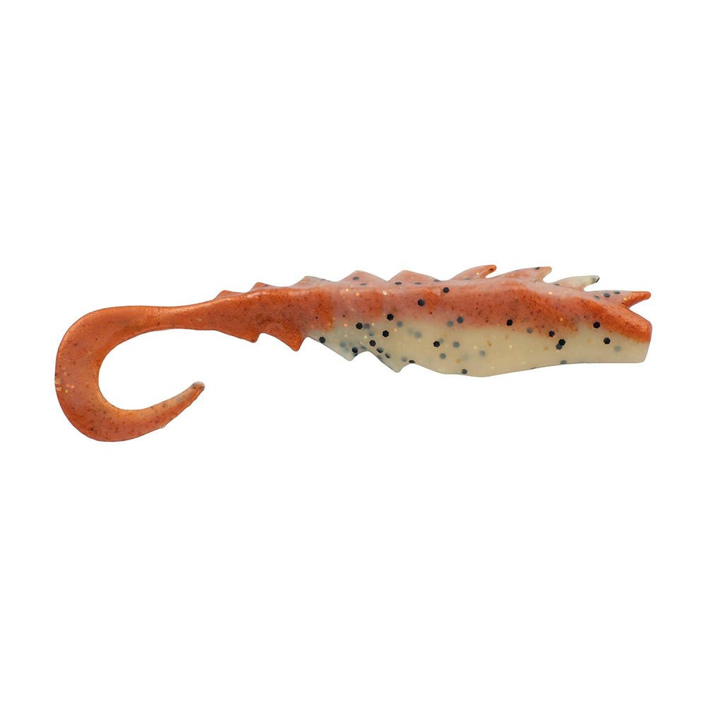 Berkley Gulp! Saltwater Nemesis Prawn Curl Tail - 4" - New Penny GSNPCT4 - NP [1551574] - Houseboatparts.com