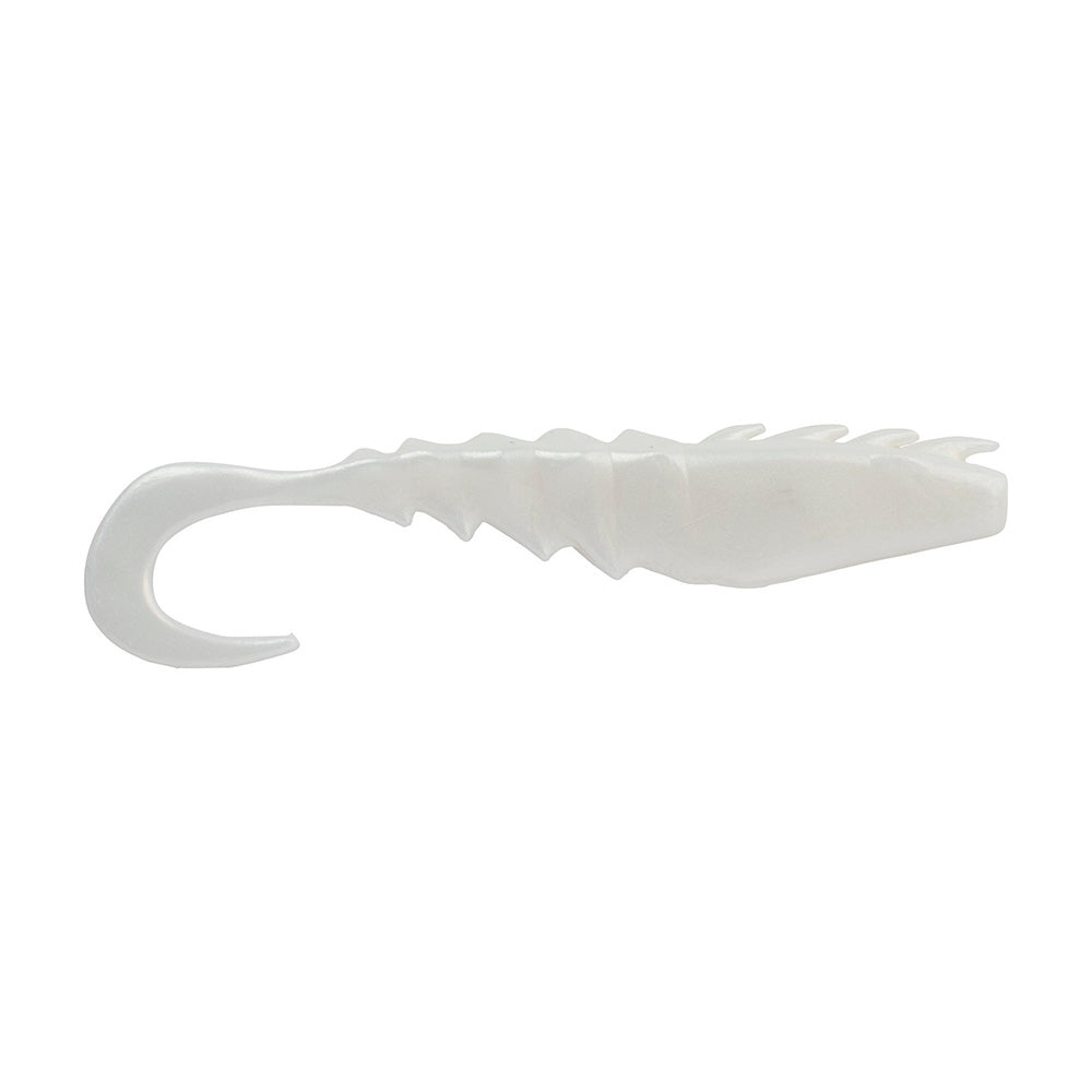 Berkley Gulp! Saltwater Nemesis Prawn Curl Tail - 5" - Pearl White [1551582] - Houseboatparts.com