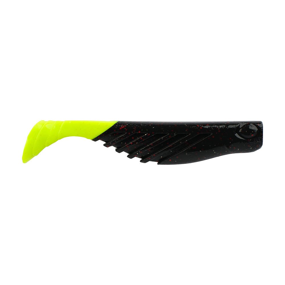 Berkley Gulp! Saltwater Ripple Mullet - 4" - Morning Glory/Chartreuse GSRM4 - MG [1637695] - Houseboatparts.com