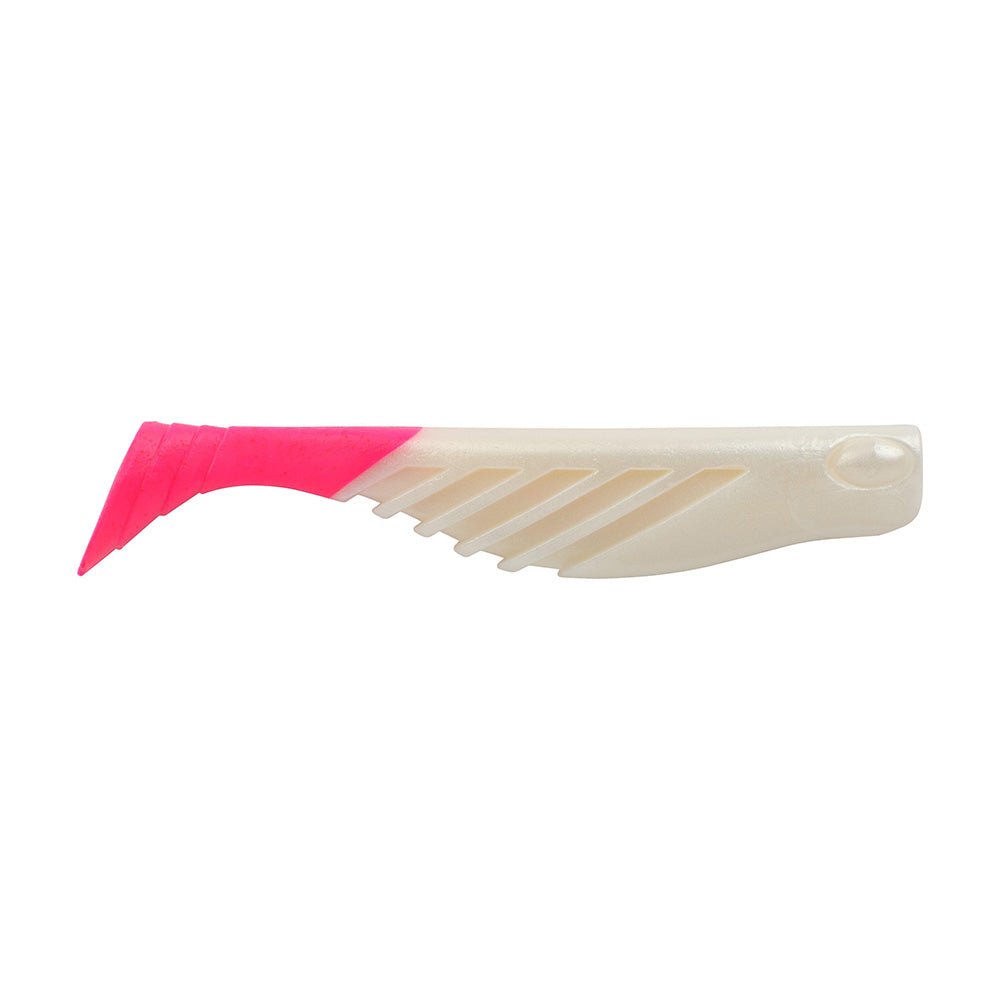Berkley Gulp! Saltwater Ripple Mullet - 4" - Pearl White/Pink GSRM4 - PWP [1637690] - Houseboatparts.com