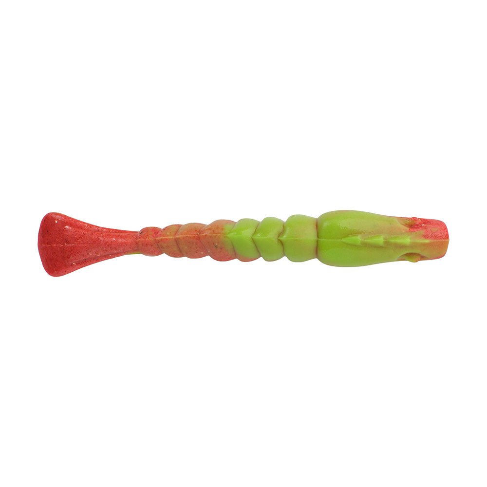 Berkley Gulp! Saltwater Turbo Shrimp - 4" - Nuclear Chicken GSTBS4 - NCH [1573928] - Houseboatparts.com