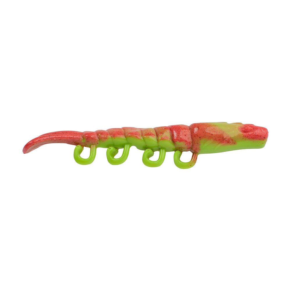 Berkley Gulp! Saltwater Turbo Shrimp - 4" - Nuclear Chicken GSTBS4 - NCH [1573928] - Houseboatparts.com