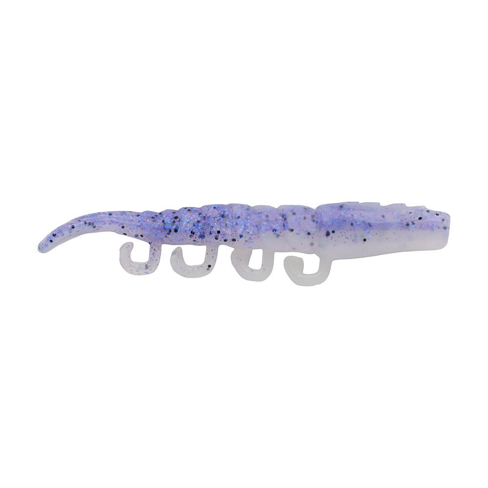 Berkley Gulp! Saltwater Turbo Shrimp - 4" - Violet Haze Fleck GSTS4 - VIOHF [1637583] - Houseboatparts.com