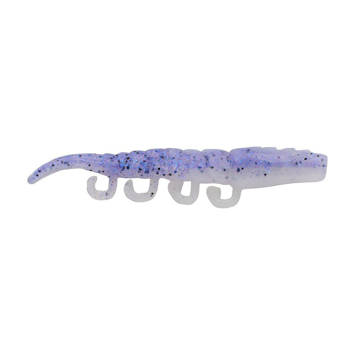 Berkley Gulp! Saltwater Turbo Shrimp - 4" - Violet Haze Fleck GSTS4 - VIOHF [1637583] - Houseboatparts.com