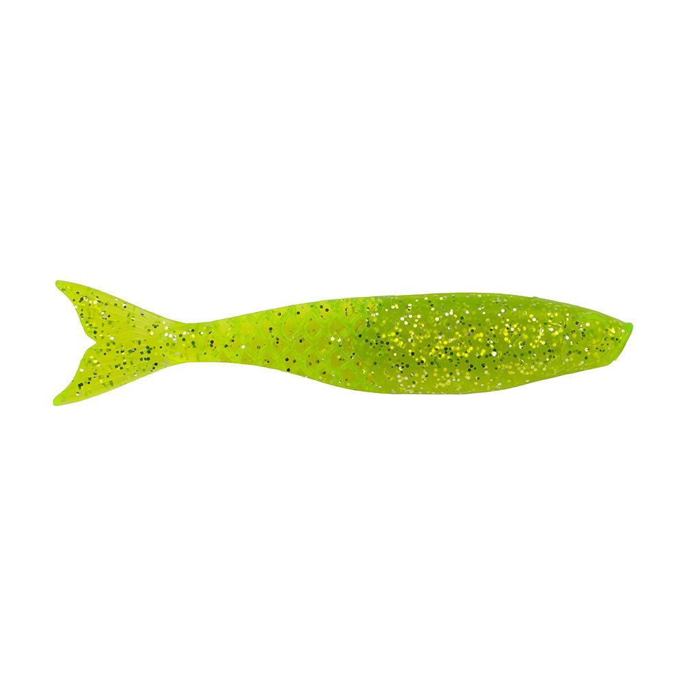 Berkley PowerBait PowerStinger - 3.5" - Chartreuse Silver Flash BSWPBSPS3.5 - CHCFL [1637639] - Houseboatparts.com