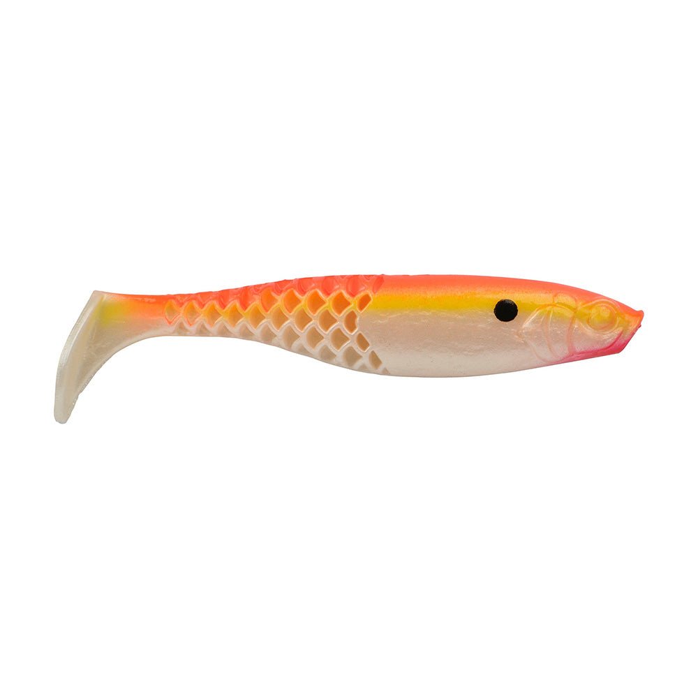 Berkley PowerBait Paddlin' PowerStinger - 4.25" - Fireball BSWPBSPDPS4.25 - FB [1637628] - Houseboatparts.com