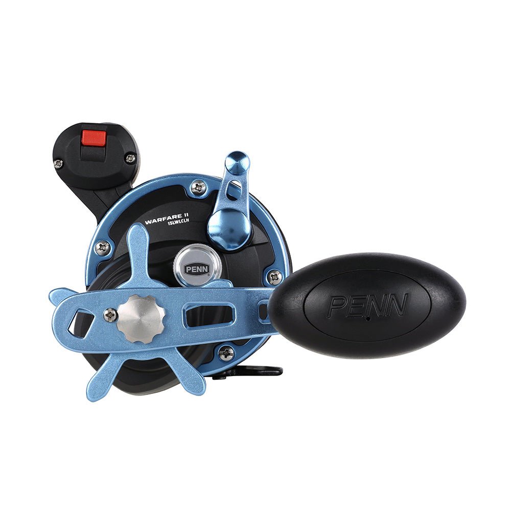 PENN WARII15LWLCLH Warfare II Level Wind 15 Left Hand Conventional Reel w/Line Counter [1639681] - Houseboatparts.com