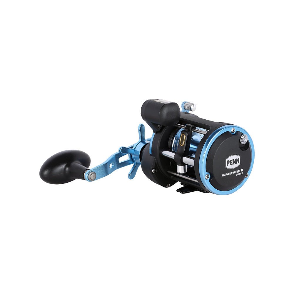 PENN WARII20LWLC Warfare II Level Wind 20 Right Hand Conventional Reel w/Line Counter [1639165] - Houseboatparts.com