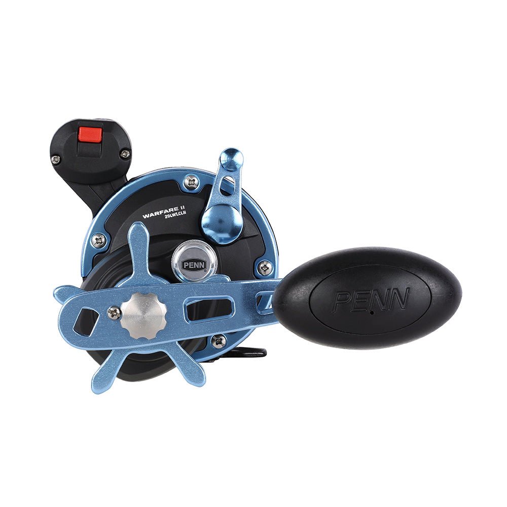 PENN WARII20LWLCLH Warfare II Level Wind 20 Left Hand Conventional Reel w/Line Counter [1639682] - Houseboatparts.com