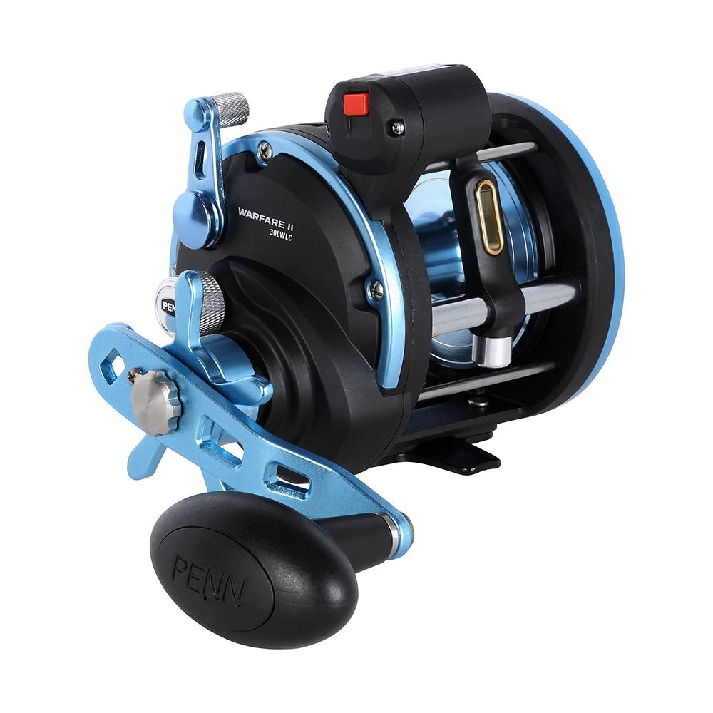 PENN WARII30LWLC Warfare II Level Wind 30 Right Hand Conventional Reel w/Line Counter [1639706] - Houseboatparts.com