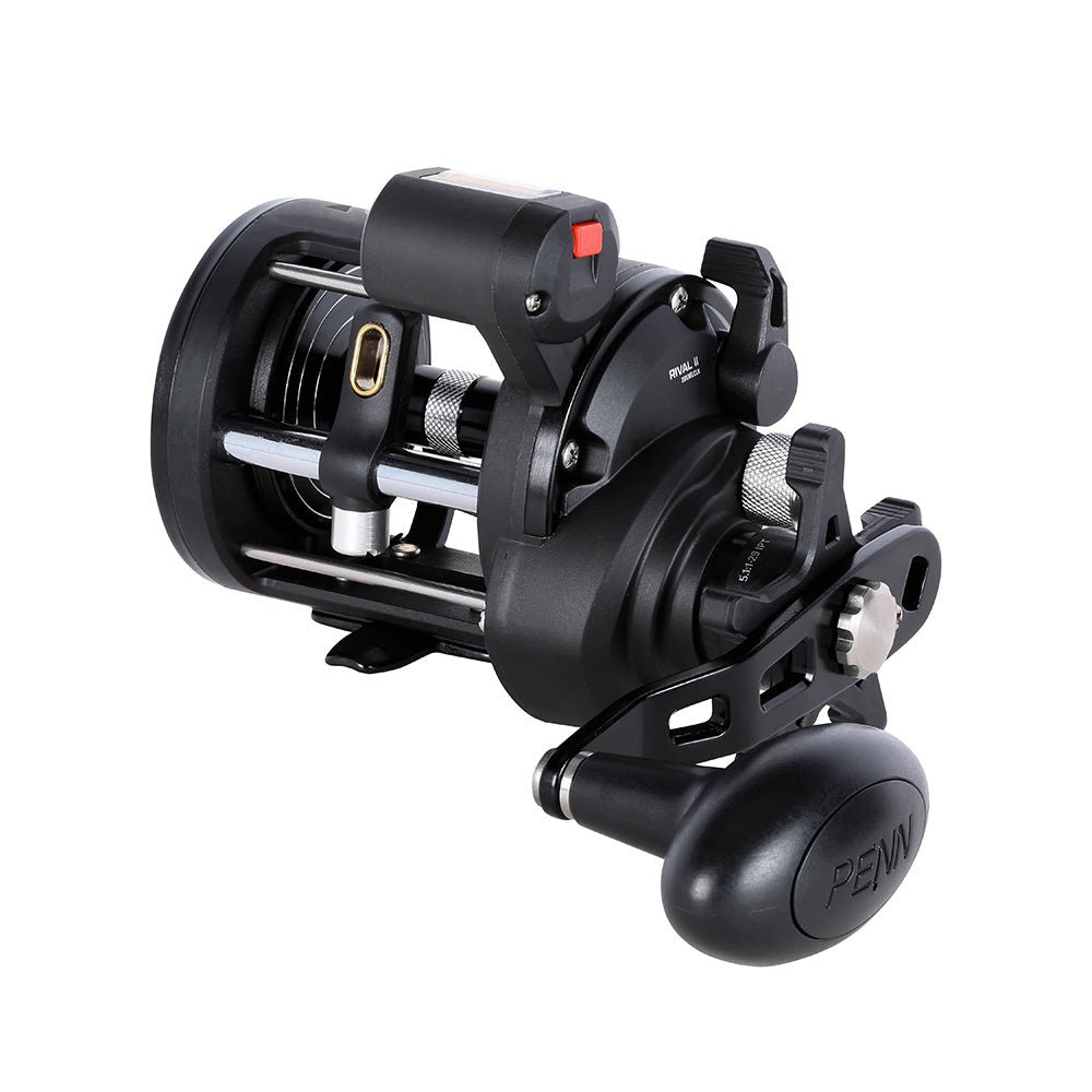 PENN RVLII20LWLCLH Rival II 20 Level Wind Left Hand Conventional Reel w/Line Counter [1639712] - Houseboatparts.com