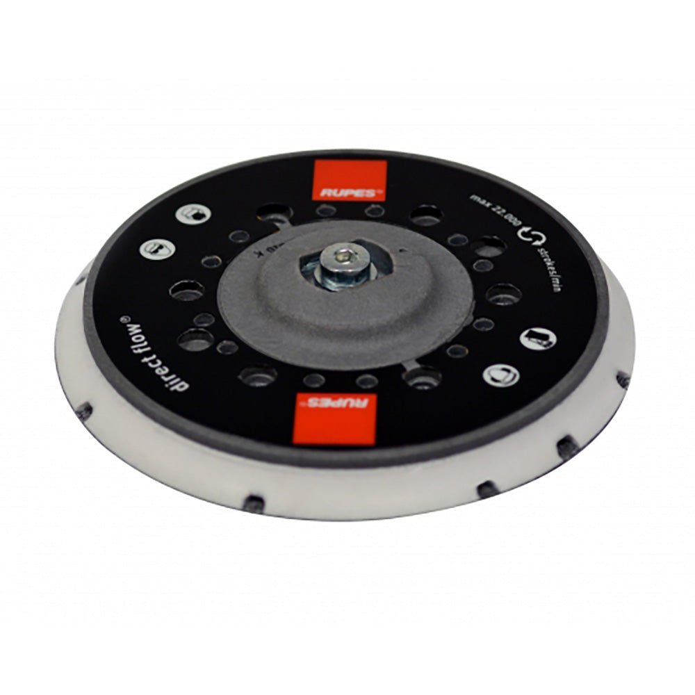 RUPES Backing Pad 150mm/6" Velcro Pad Multihole M8 Hard - H 12mm f/ER - BR - RH Tools [981.500] - Houseboatparts.com