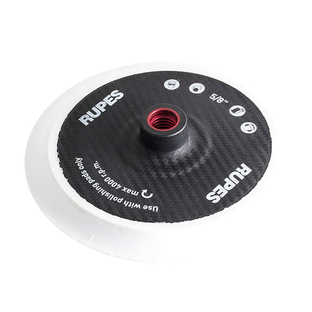 RUPES Backing Pad 165mm/6.5" Velcro w/5/8" Female Thread [982.650] - Houseboatparts.com