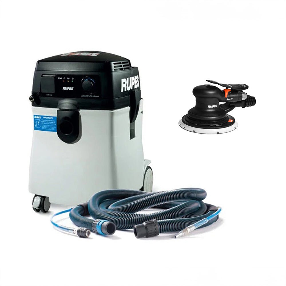RUPES S245 Portable Vacuum Long Hose Kit w/RH359A Skorpio Sander [S245EPL/KL1 - 9] - Houseboatparts.com