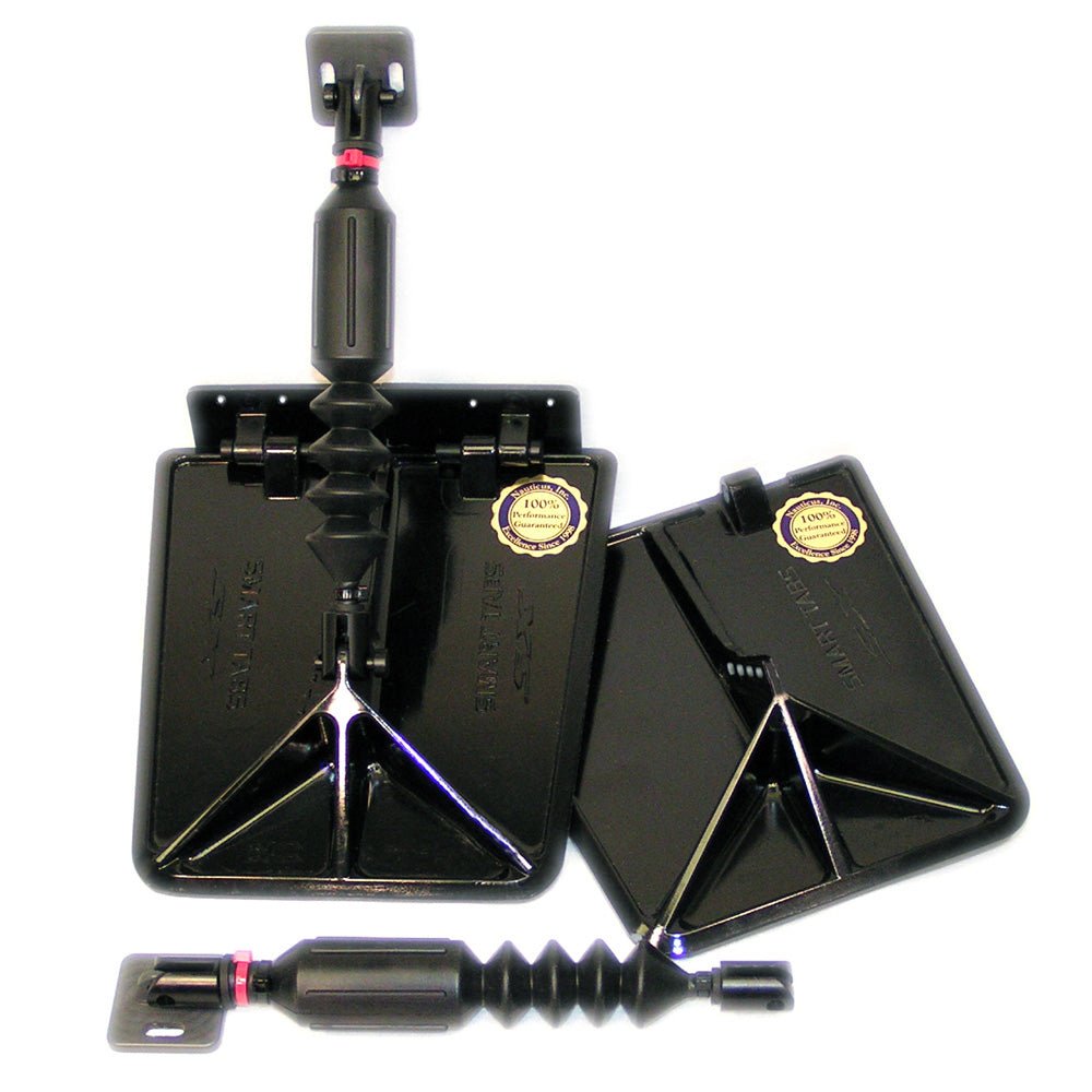 Lectrotab Smart Tab SX Composite Trim Tabs 9.5 x 10 f/15 - 18 Boat w/60 - 135HP - Black [SX9510 - 60] - Houseboatparts.com