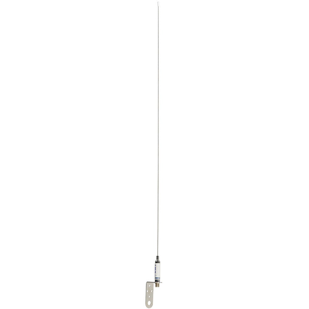 Scout 3' Stainless VHF Whip 3dB w/Bracket f/Sailboats - No Cable [PF AN NVHF00012T] - Houseboatparts.com