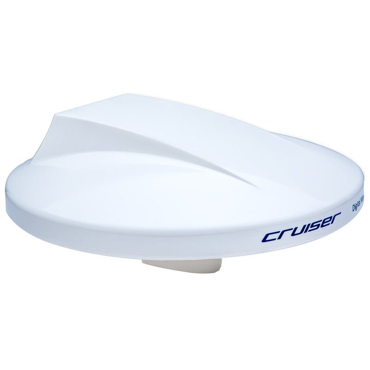 Scout Cruiser 10" White TV Antenna Omnidirectional w/20M, 75 ohms, Cable [PF AN NTV001] - Houseboatparts.com