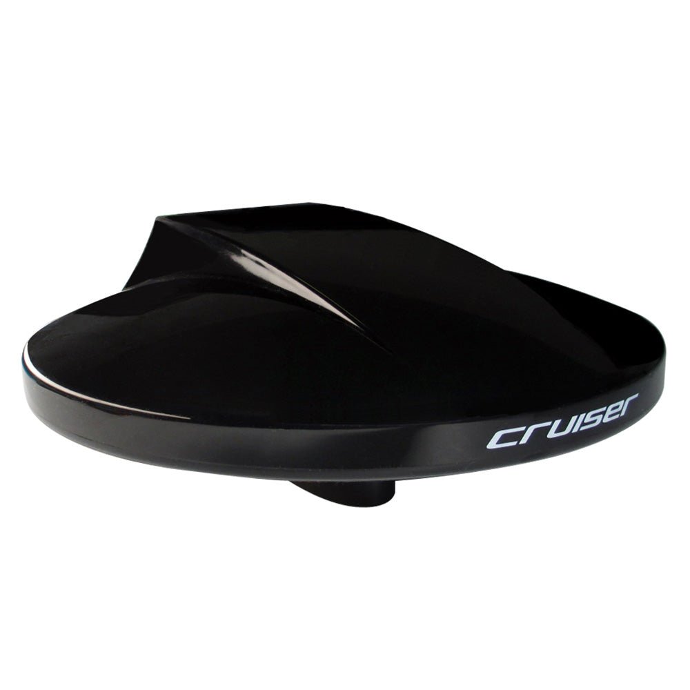 Scout Cruiser 10" Black TV Antenna Omnidirectional w/20M, 75 ohms, Cable [PF AN NTV003] - Houseboatparts.com