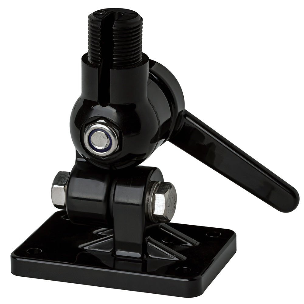 Scout Four - Way Nylon Ratchet Mount - Black [PF AC NBASE002] - Houseboatparts.com