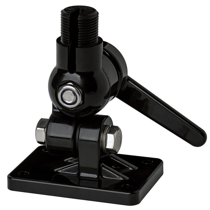 Scout Four - Way Nylon Ratchet Mount - Black [PF AC NBASE002] - Houseboatparts.com