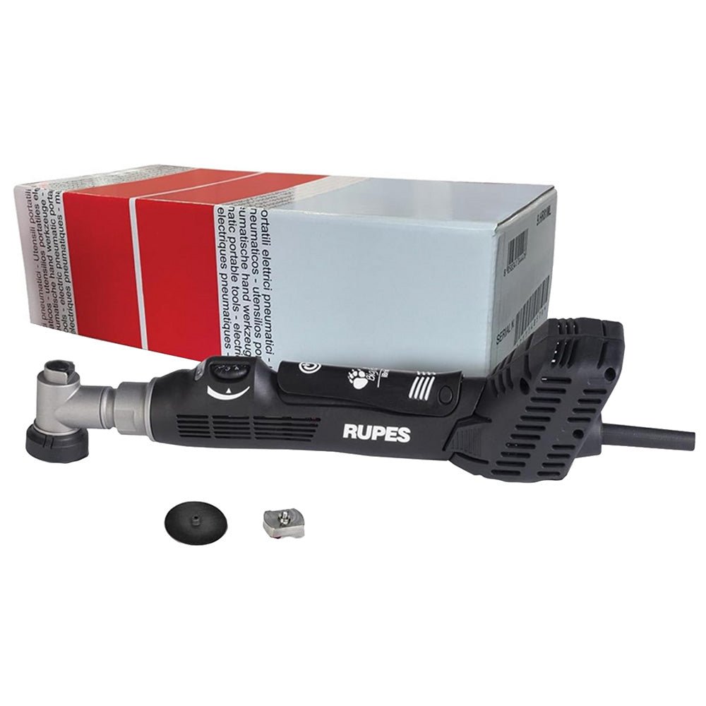 RUPES iBrid Nano Polisher HR81M Long Neck Kit w/3 Different Movements 120V Power Supply [HR81ML/US/STP] - Houseboatparts.com