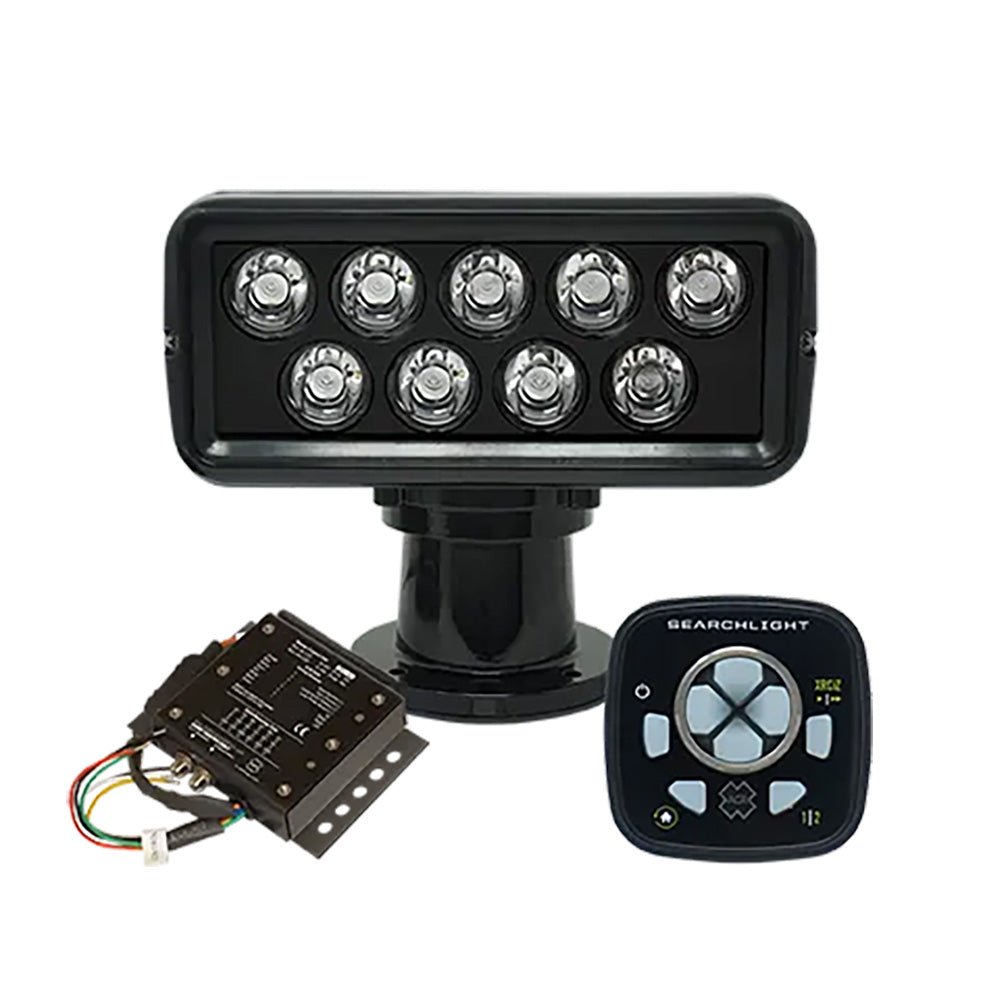 ACR RCL - 100 LED Black Searchlight w/URP - 103 Wired Point Pad, URC - 104 Master Controller [1979] - Houseboatparts.com