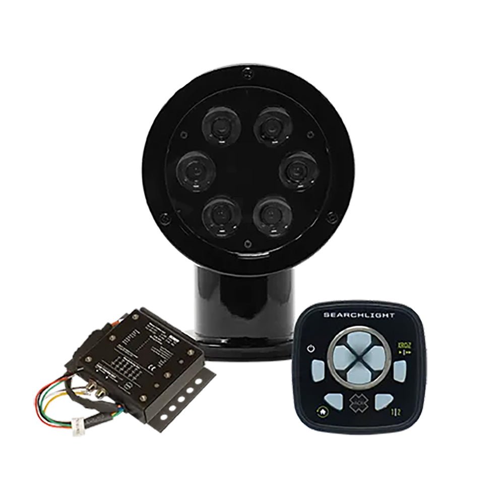 ACR RCL - 50 LED Black Searchlight w/URP - 103 Wired Point Pad URC - 104 Master Controller [1983] - Houseboatparts.com