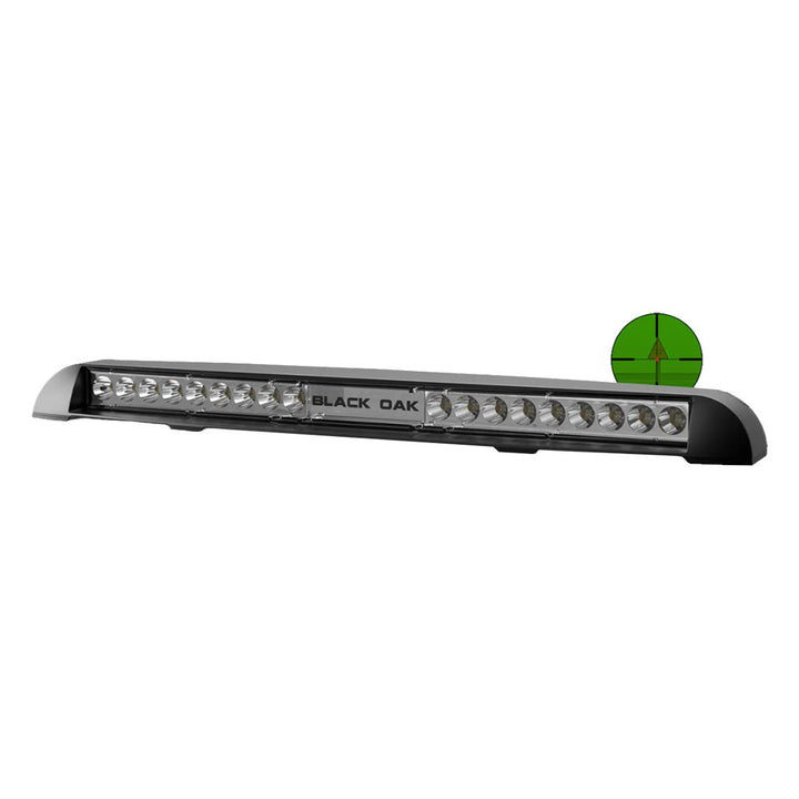 Black Oak Low Pro IR Light Bar - Black Housing - 850nm - Spot [LP - BSIR] - Houseboatparts.com