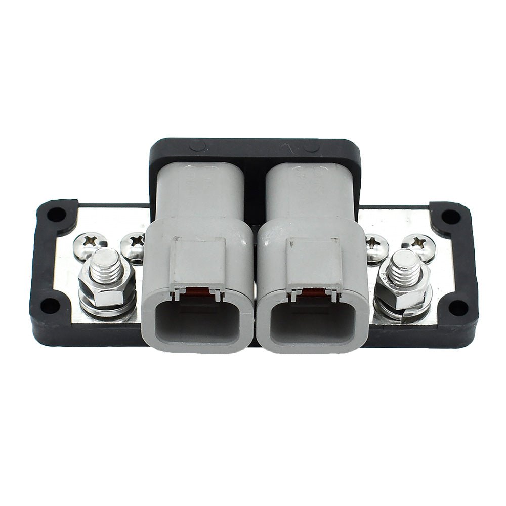 Bluewater Dual Deutsch DTP 4 Position Busbar - 5/16" Studs [2324 - D - 056] - Houseboatparts.com