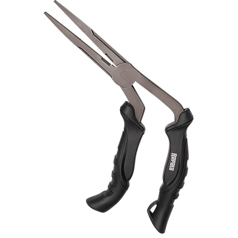 Rapala 9" Super Stainless Steel Angled Pliers [RSSSPA9] - Houseboatparts.com