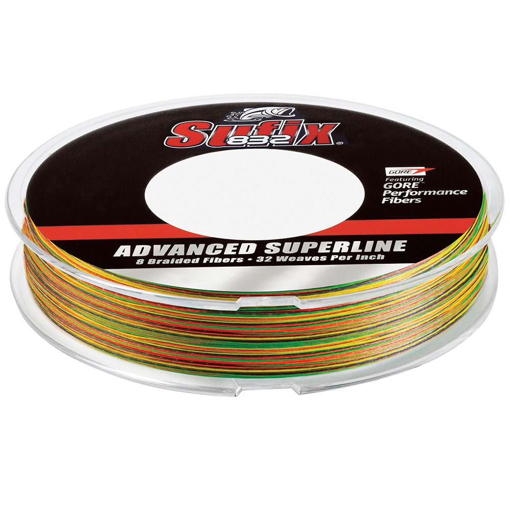 Sufix 832 Braid - 10lb - Fire Tiger - 300 yds [660 - 110FT] - Houseboatparts.com