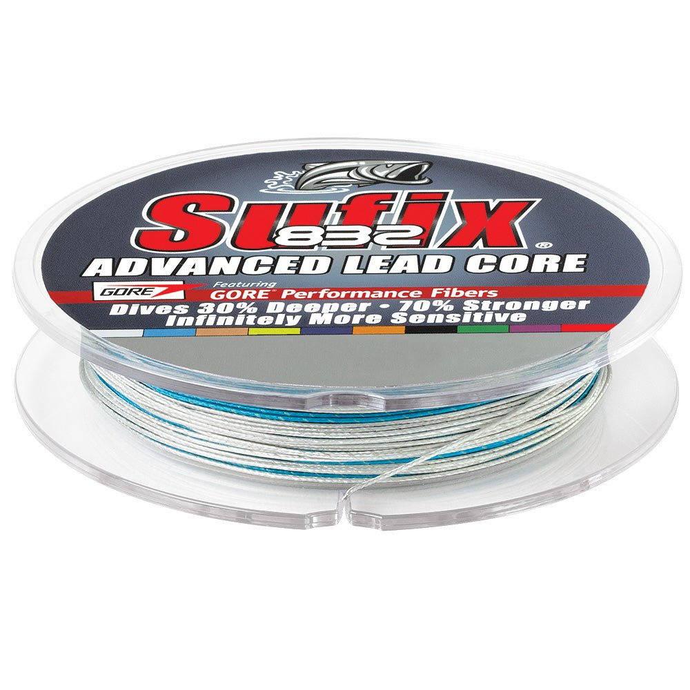 Sufix 832 Advanced Lead Core - 27lb - 10 - Color Metered - 100 yds [658 - 127MC] - Houseboatparts.com