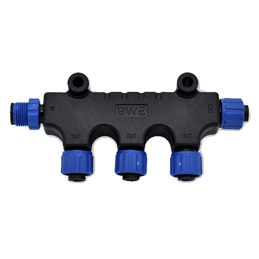 Bluewater NMEA 2000 3 - Way T - Connector [2702 - 14 - 014] - Houseboatparts.com