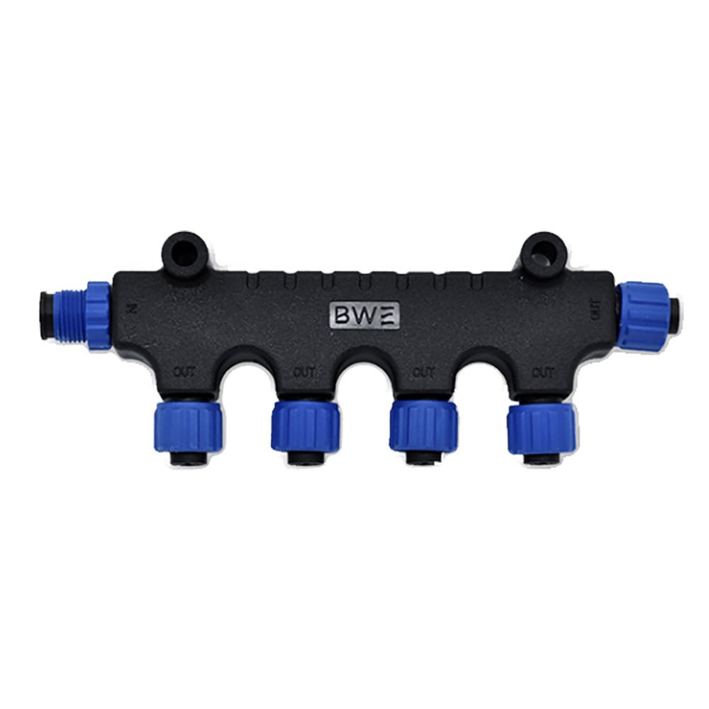 Bluewater NMEA 2000 4 - Way T - Connector [2702 - 15 - 015] - Houseboatparts.com