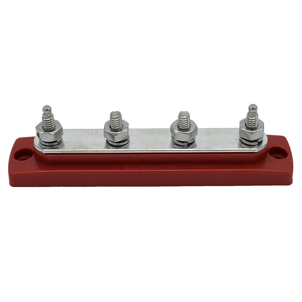 Bluewater Common Stud Busbar 4 Gang - Red [312303 - B - 025] - Houseboatparts.com